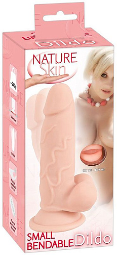 Телесный реалистичный фаллоимитатор на присоске Orion 05328000000 (17 см)