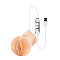 Мастурбатор-вагина телесного цвета с вибрацией NMC JIZZM VIBRATING MASTURBATOR STELLA 150198