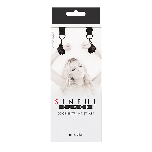 Ремешки для подвешивания на двери Sinful Door Restraint Straps NS Novelties NSN-1232-13