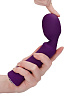 Фиолетовый универсальный массажёр Shots Media BV Wand Pearl DIS001PUR (20 см)