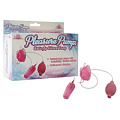 Розовая помпа с вибрацией Howells Pleasure Pump Butterfly Clitoral 54002-pink