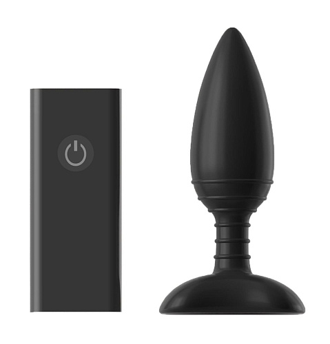 Чёрная вибровтулка с дистанционным управлением Nexus Range ACE SMALL E26451