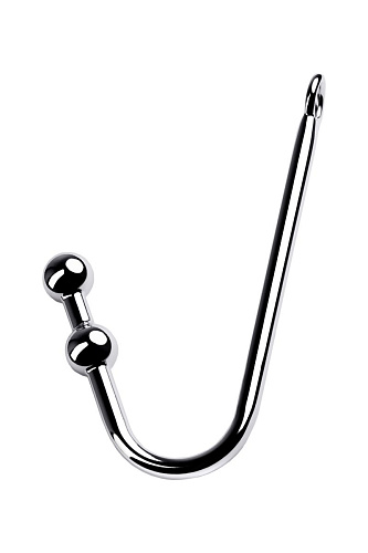 Анальный крюк для подвешивания с двумя шарами ToyFa 717303