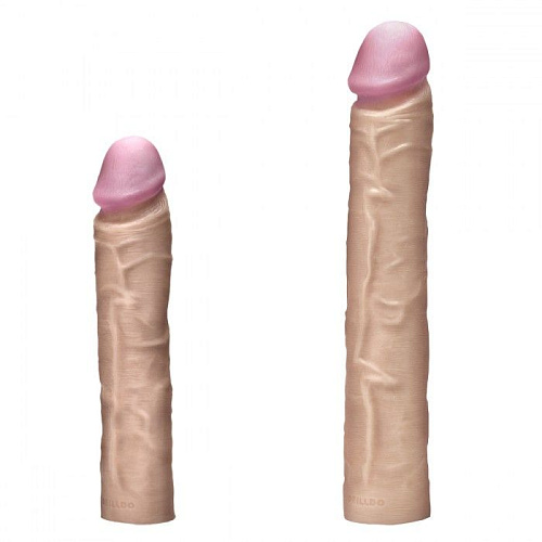 Чёрный с бежевым секс-набор Drilldo DELUXE DRILLDO SET 6 PIECE DDS-003