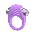 Фиолетовое эрекционное кольцо с вибрацией Mae B Stylish Soft Touch C-ring11473LV