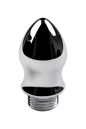 Металлический анальный душ с тремя насадками ToyFa 717128