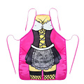 Женский фартук в розово-чёрном цвете Сима-Ленд «Да, мой господин!» 743511
