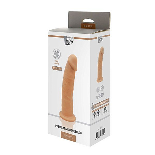 Телесный фаллоимитатор без мошонки Dream Toys DILDO 6INCH 21556 (15,2 см)