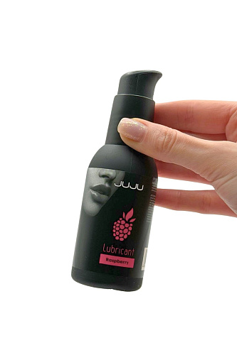 Съедобный лубрикант с ароматом малины JuJu 989JU (100 мл)