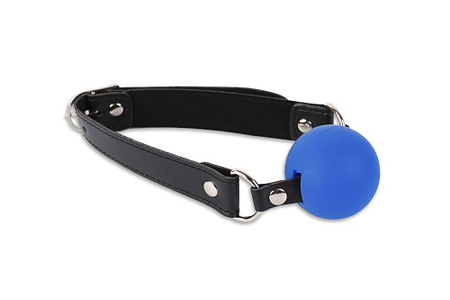 Кляп с синим шариком Пикантные штучки DP063