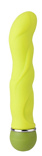 Лаймовый вибромассажёр NMC Day-Glow Willy 111601 (13 см)