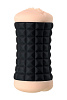 Двухсторонний мастурбатор телесного цвета в черном цилиндре JOS JANICE 784001