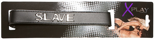 Чёрный ошейник для раба Allure Lingerie X-Play Slave Collar 2029