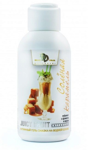 Интимный гель-смазка с ароматом солёной карамели БиоМед JUICY FRUIT BMN-0090 (100 мл)