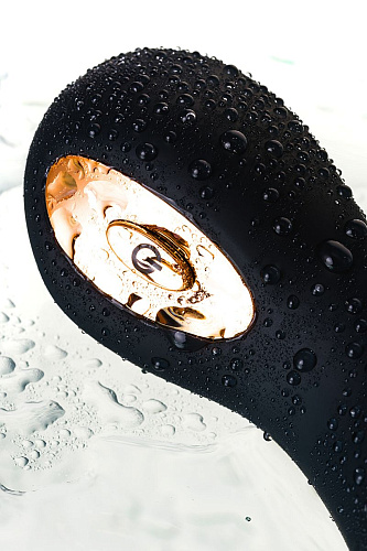 Чёрный вибратор для стимуляции точки G WANAME Cascade 481005 (15 см)