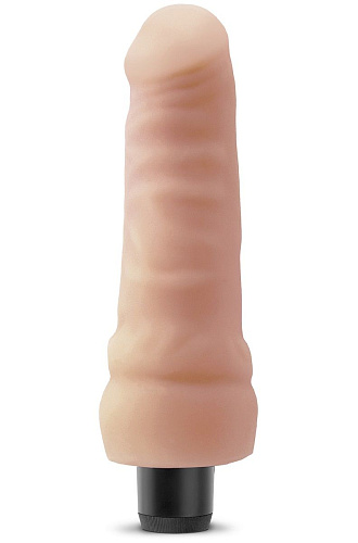 Реалистичный вибромассажёр телесного цвета Pipedream Real Feel Lifelike Toyz №5 PD1377-21 (17,8 см)