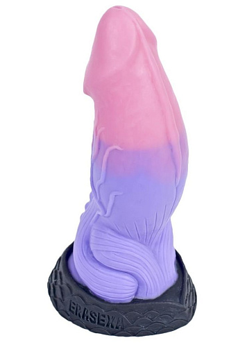 Сиреневый фантазийный фаллоимитатор Erasexa «Ночная Фурия» zoo24 (21 см)