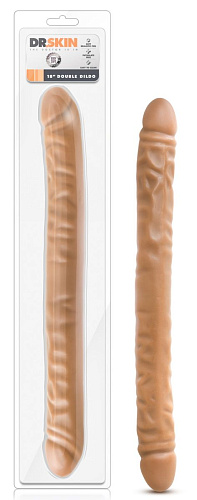 Телесный двусторонний фаллоимитатор Blush Novelties 18 inch Double Dildo BL-36797 (45,7 см)