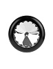Алюминиевая чёрная анальная пробка Pipedream Luv Plug PD4451-23 (10,1 см)