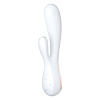 Белый вибратор-кролик с управлением через приложение Satisfyer Mono Flex J2018-87-2 (20,4 см)