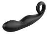 Чёрный анальный фаллоимитатор с ручкой-кольцом Pipedream PD4620-23 (11,4 см)
