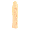 Насадка-удлинитель телесного цвета California Exotic Novelties Futurotic Natural Feel Penis Extension SE-1620-00-2 (17 см)