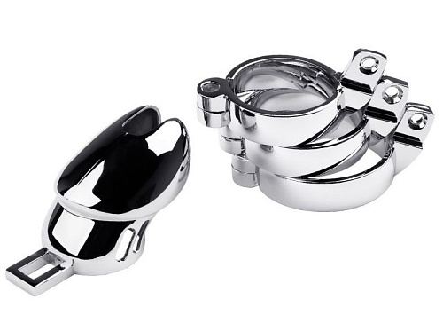 Стальной мужской пояс верности ToyFa TOYFA 717207