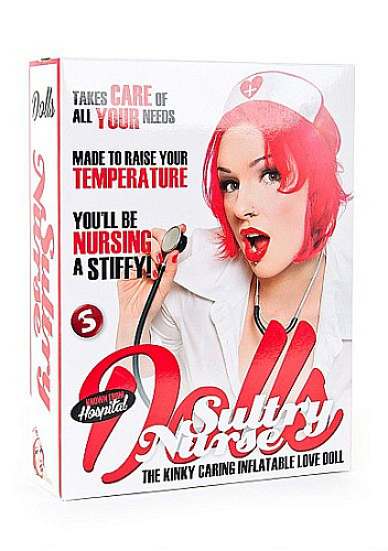 Кукла «Медсестра» телесного цвета Shots Media BV Sultry Nurse SLI099