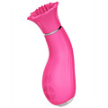 Розовый клиторальный вибратор с вращением Yuanse Betty B-0007B