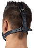Чёрный кляп-намордник с фиксацией на голову Orion Head Harness 2492156 1001