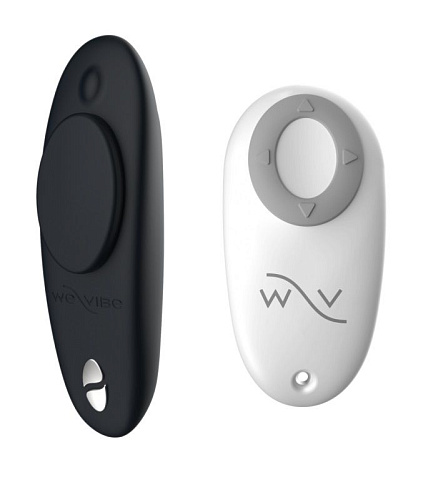 Чёрный вибромассажёр для стимуляции клитора We-vibe Moxie-Black
