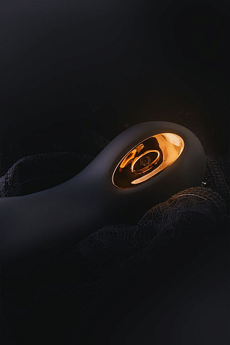 Чёрный вибратор для стимуляции точки G WANAME Cascade 481005 (15 см)