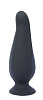 Чёрная анальная пробка Seven Creations PLAY CANDI BIG TIME MEDIUM BLACK 50756 (12,5 см)