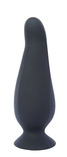 Чёрная анальная пробка Seven Creations PLAY CANDI BIG TIME MEDIUM BLACK 50756 (12,5 см)