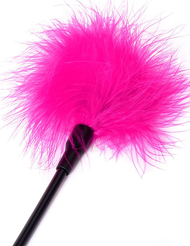 Щекоталка с розовым пушком на кончике ToyFa 700019