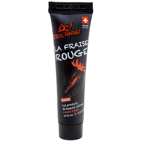 Лубрикант с ароматом «Клубники» Erotic Fantasy La Fraise Rouge LU2-15 (15 мл)