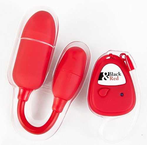 Гнущийся вибратор с 5 режимами вибрации красного цвета ToyFa 901012-9