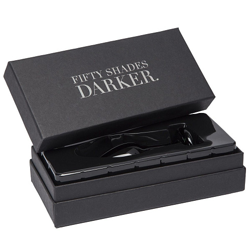 Стеклянная анальная пробочка зелёного цвета Fifty Shades of Grey DARKER SOMETHING DARKER GLASS BUTT PLUG FS-64502 (10,7 см)