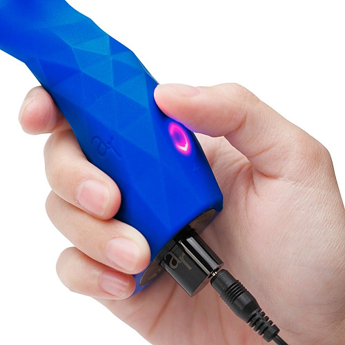 Синий хай-тек вибратор L Amourose PRISM VII Azure Blue (20,1 см)