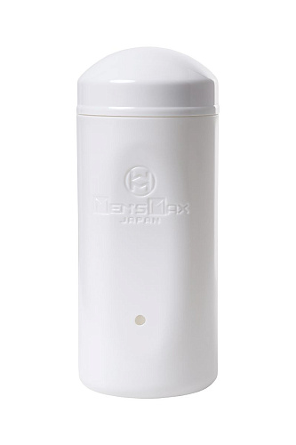 Мультирельефный мастурбатор белого цвета Men sMax Colors Ring Blue MM-39