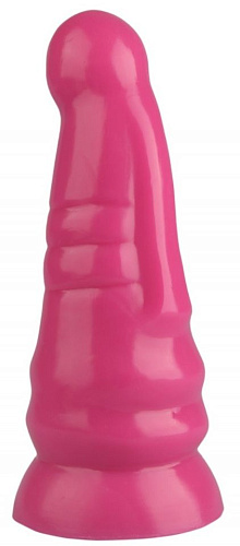 Розовая анальная втулка с круглой головкой Сумерки богов 1016-89 BX DD (20 см)