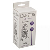 Фиолетовые вагинальные шарики Lola toys Love Story Empress Lavender Sunset 3008-01Lola