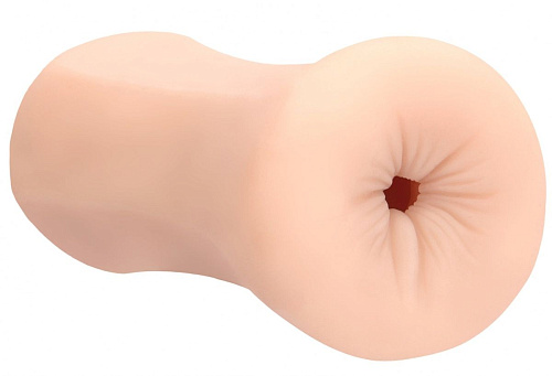 Телесный мастурбатор-анус с самолубрикацией Shots Media BV Self Lubrication Masturbator SLT002FLE