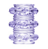 Фиолетовая насадка на пенис Lola toys Rings Armour 0115-12Lola