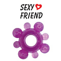 Фиолетовое эрекционное кольцо Bior toys Sexy Friend SF-70121
