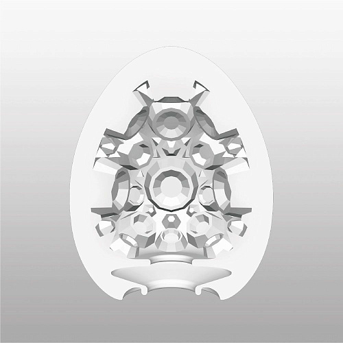 Мастурбатор-яйцо молочного цвета Tenga CRATER EGG-008