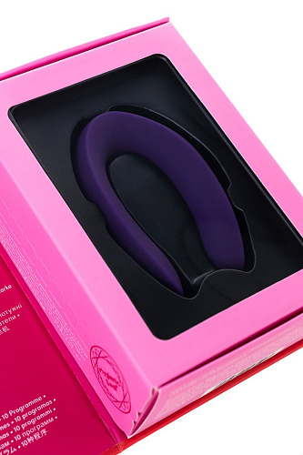 Многофункциональный стимулятор для пар фиолетового цвета Satisfyer Partner Toy Plus J2008-3-P