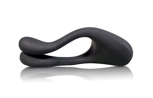 Чёрный многофункциональный массажер Пикантные штучки Maxim DP7503B