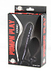 Чёрный фаллоимитатор с грушей Howells Pump Up Dong 75001black (17 см)