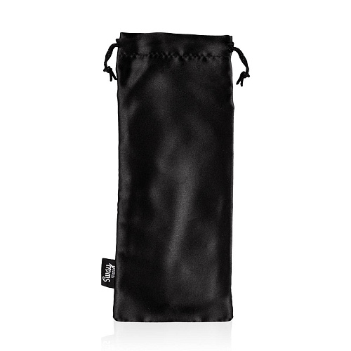 Чёрный двухсторонний вибромассажёр EDC Wholesale Vibes Wand Vibrator SV001BLK (22,5 см)